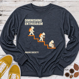 Diminishing Enthusiasm Long Sleeve Tee
