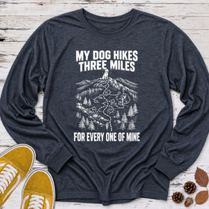 Dog Miles Long Sleeve Tee