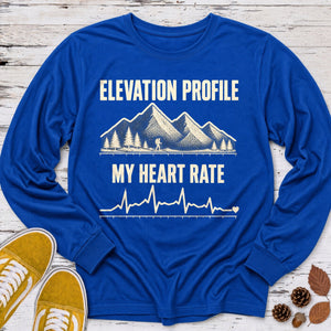 Elevation Heart Rate Long Sleeve Tee