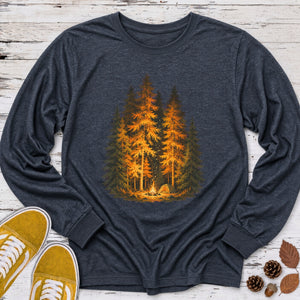 Fireside Larches Long Sleeve Tee