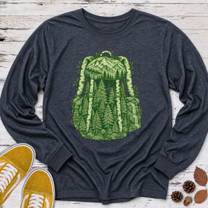 Forest Backpack Long Sleeve Tee