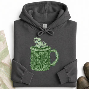 Forest Camp Mug Hoodie