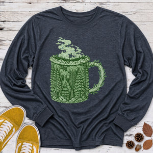 Forest Camp Mug Long Sleeve Tee