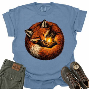 Fox Lantern Dream Comfort Colors T-Shirt