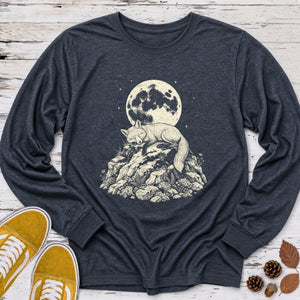 Fox Moon Nap Long Sleeve Tee