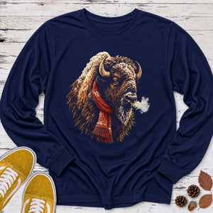 Frosty Bison Long Sleeve Tee