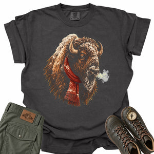 Frosty Bison Comfort Colors T-Shirt