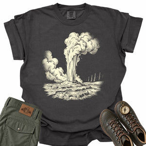Geyser Plume Comfort Colors T-Shirt