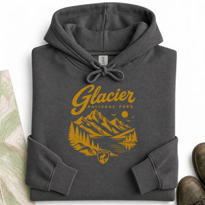 Glacier Sketch Hoodie