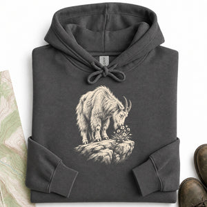 Goat and the Alpine Flower Hoodie