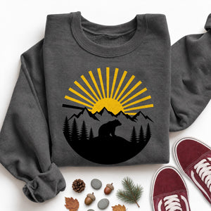 Golden Hour Bear Sweatshirt