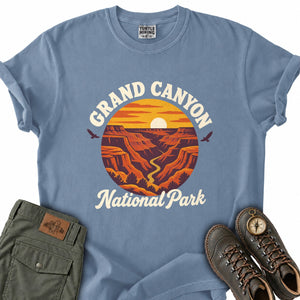 Grand Canyon Sunset Circle T-Shirt