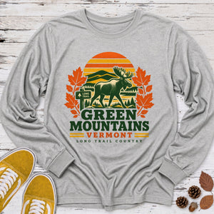 Green Mountains Long Sleeve Tee