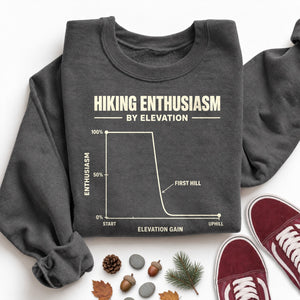 Hiking Enthusiasm Sweatshirt