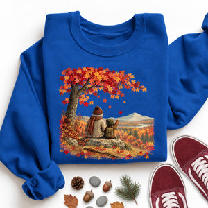 Hiking Grandma and Kid Sweatshirt