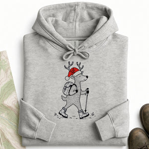 Hiking Reindeer Hoodie