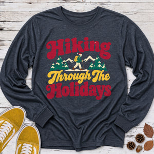 Hiking Through the Holidays Long Sleeve Tee