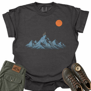 Howling Peak Sunset Comfort Colors T-Shirt