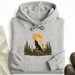 Howling Wolf Moon Hoodie
