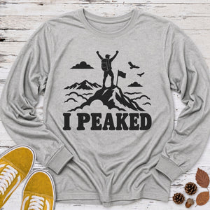 I Peaked Long Sleeve Tee