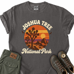Joshua Tree Sunset Circle T-Shirt