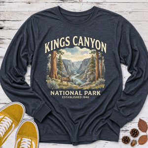 Kings Canyon National Park Long Sleeve Tee