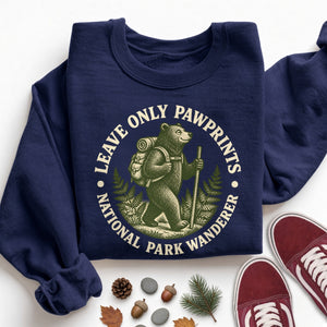 Leave Only Pawprints Sweatshirt