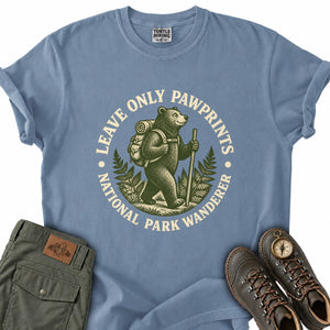 Leave Only Pawprints T-Shirt