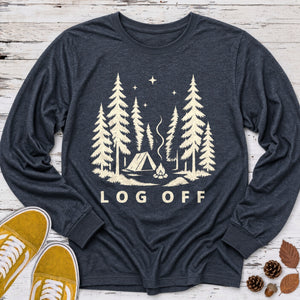 Log Off Long Sleeve Tee