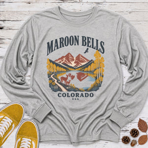 Maroon Bells Long Sleeve Tee