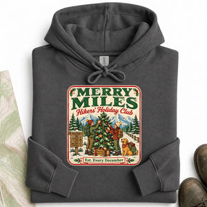 Merry Miles Hikers Holiday Club Hoodie