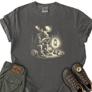 Moose Harmonica by Lantern T-Shirt