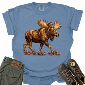 Moose Shuttle Comfort Colors T-Shirt