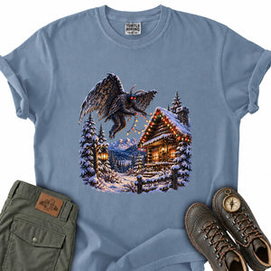 Mothman Hangs the Lights T-Shirt