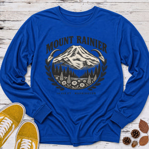 Mount Rainier Long Sleeve Tee