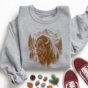 Mountain Bison Sweatshirt