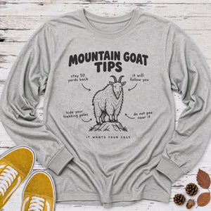 Mountain Goat Tips Long Sleeve Tee