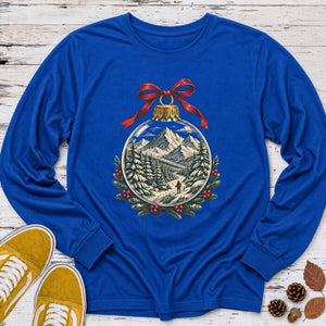 Mountain Ornament Long Sleeve Tee