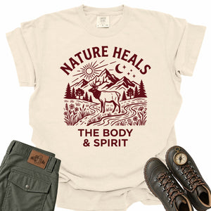 Nature Heals Comfort Colors T-Shirt