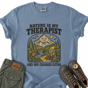 Nature Is My Therapist T-Shirt