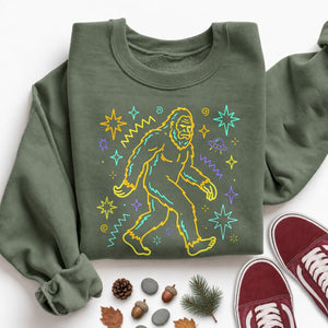 Neon Bigfoot Sweatshirt