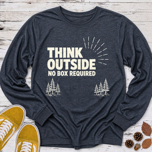 No Box Required Long Sleeve Tee