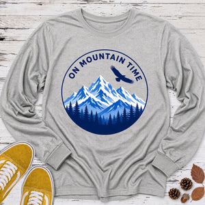 On Mountain Time Long Sleeve Tee