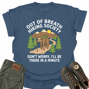 Out of Breath Society Comfort Colors T-Shirt