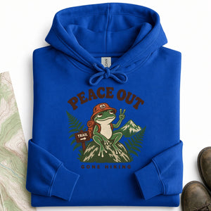 Peace Out Gone Hiking Hoodie