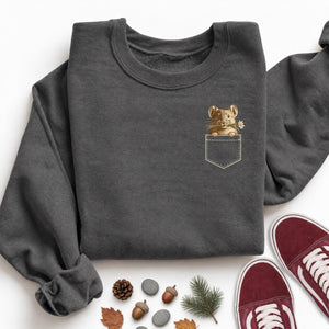 Pika in My Pocket Sweatshirt