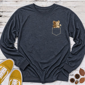 Pika in My Pocket Long Sleeve Tee