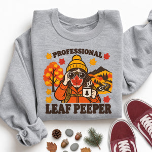 Professional Leaf Peeper Sweatshirt
