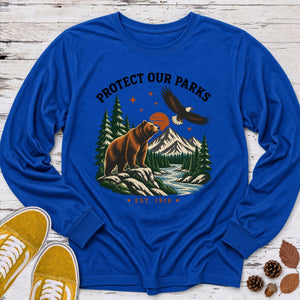 Protect Our Parks Long Sleeve Tee
