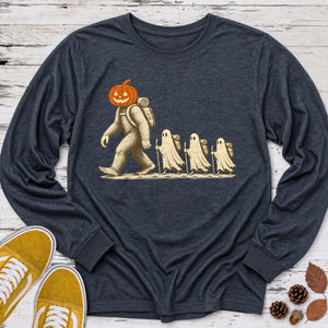 Pumpkin Head March Long Sleeve Tee